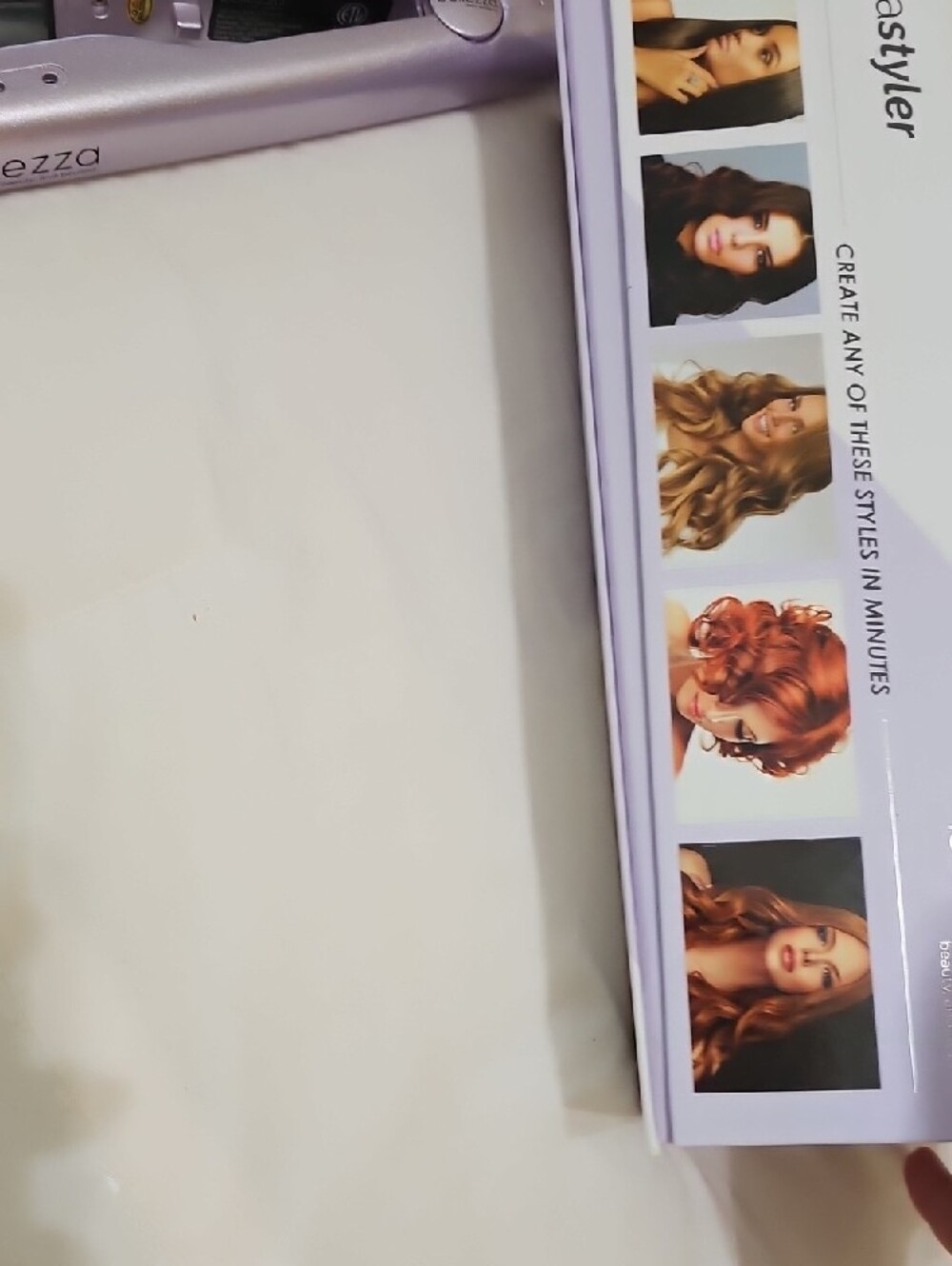 Versastyler Lavender Titanium Hair Straightener & Curler - Picture 9 of 11